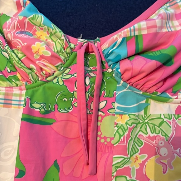 Vintage pattern Lilly Pulitzer swimsuit - Picture 2 of 7